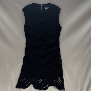 Stella Luce Elegant Black Lace Dress Small (Medium but runs small)